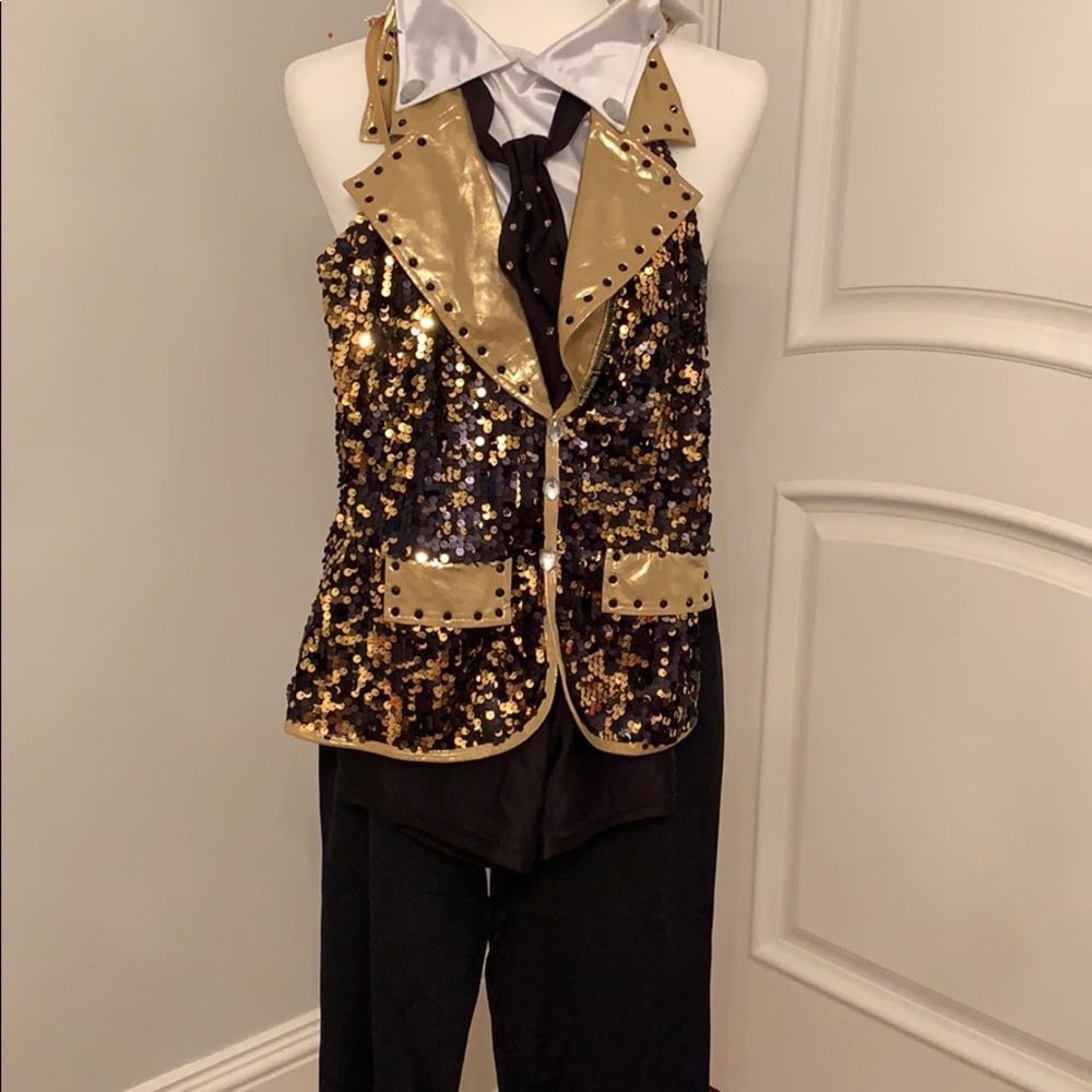 sparkly dance costume